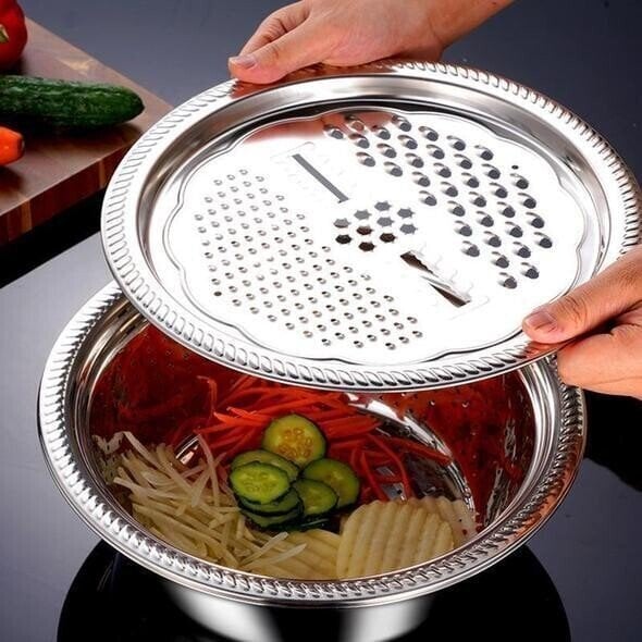 Multifunktionaler EdelstahlbehĂ€lter (đ„Kaufe 2 und erhalte KOSTENLOSEN VERSANDđ„)