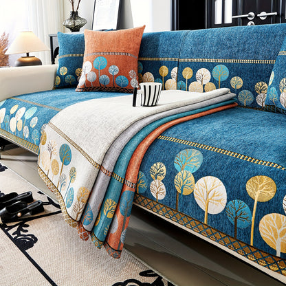 Bohemian Style Chenille Sofa Abdeckung