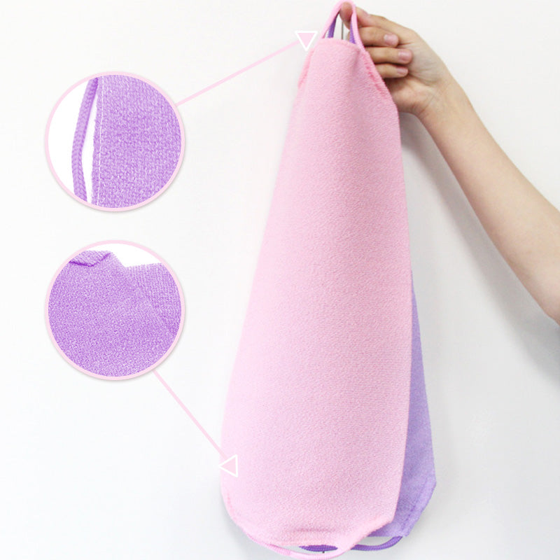 Badetuch-Set mit Peeling
